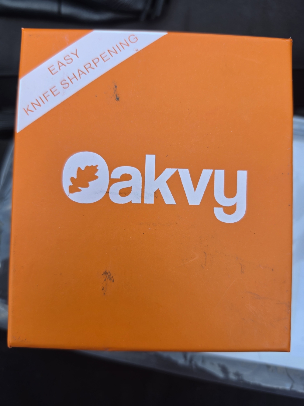 Oakvy Orange Knife Sharpener